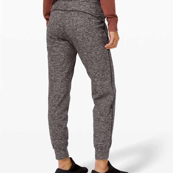 Lululemon Ready to Rulu Fleece Jogger - small, heathered black - Picture 2 of 6